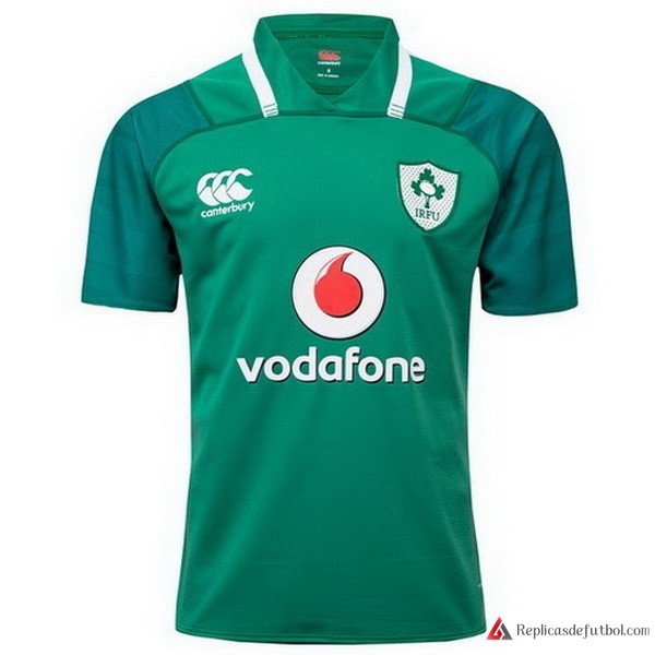 Camiseta Irlanda Primera equipación 2018 Verde Rugby